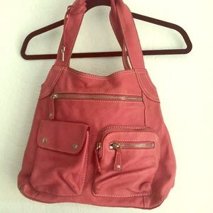 Leather Fossil Handbag 👜